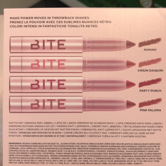 2/$20 Bite Beauty Millennial Pinks Mini Set - Picture 4 of 4